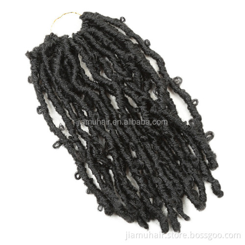 butterfly locs crochet hair prelooped pretwisted butterfly locs hair extensions crochet braid dreadlock